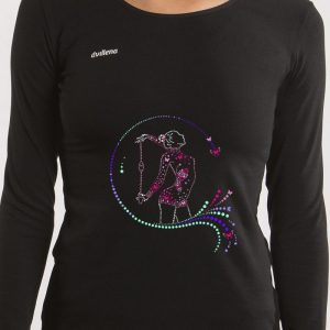 Camiseta manga larga brillo